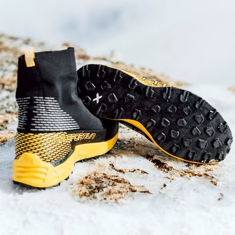 Knob casual sports double-layer warm running shoes