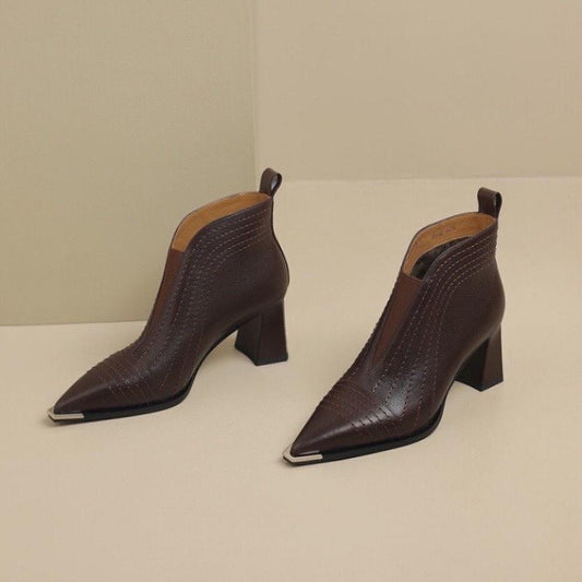 Italian handmade leather boots
