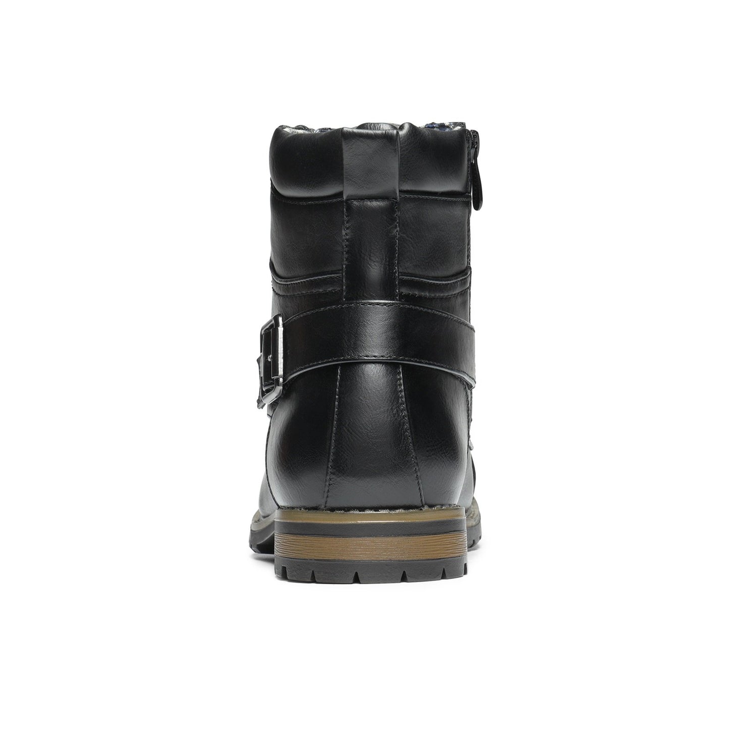 High cut genuine leather men's oversized breathable leather shoes