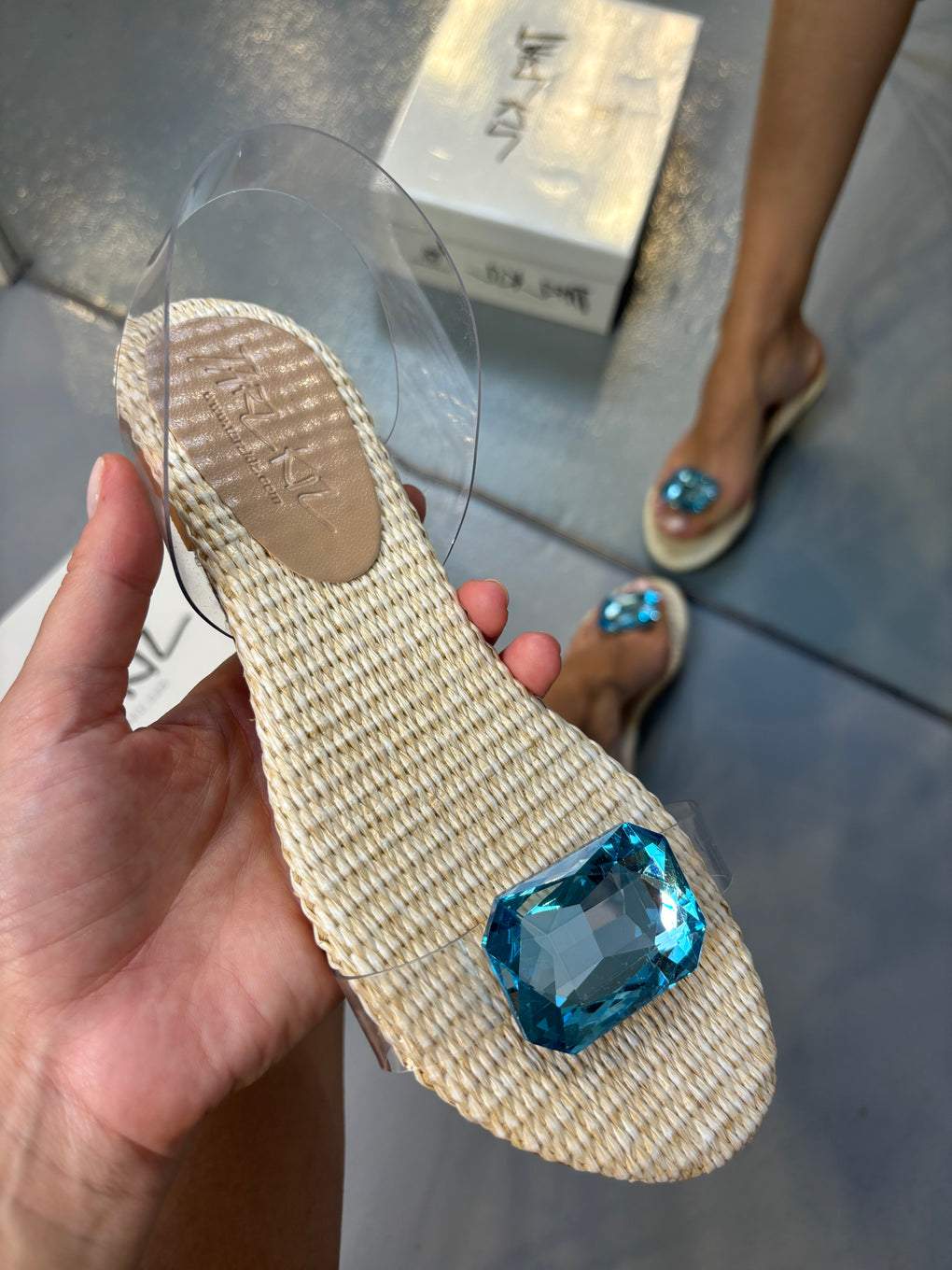 Ocean Heart Beach Flat Sandals