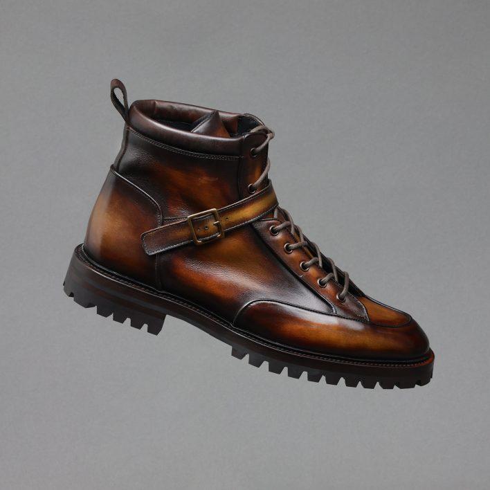 High end Italian handmade leather shoes