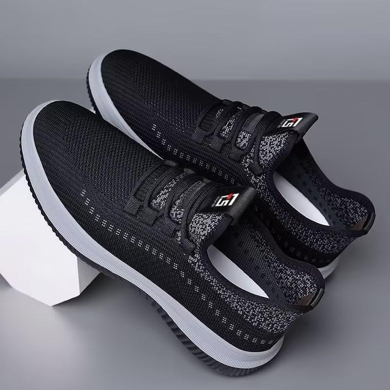 Soft-soled sports lightweight and breathable men's shoes