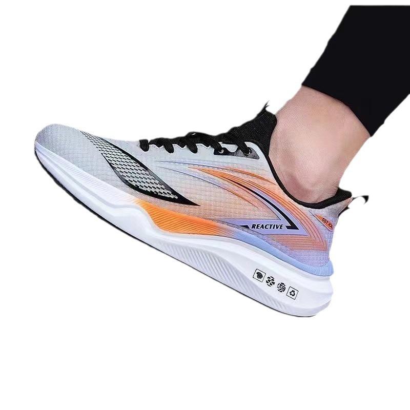 Breathable mesh surface non -slip running fashion trend wild youth casual men's shoes