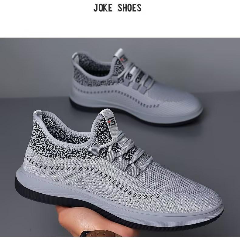 Soft-soled sports lightweight and breathable men's shoes