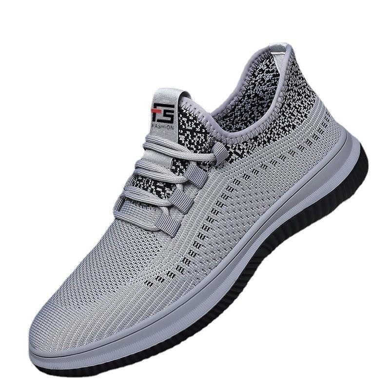 Soft-soled sports lightweight and breathable men's shoes