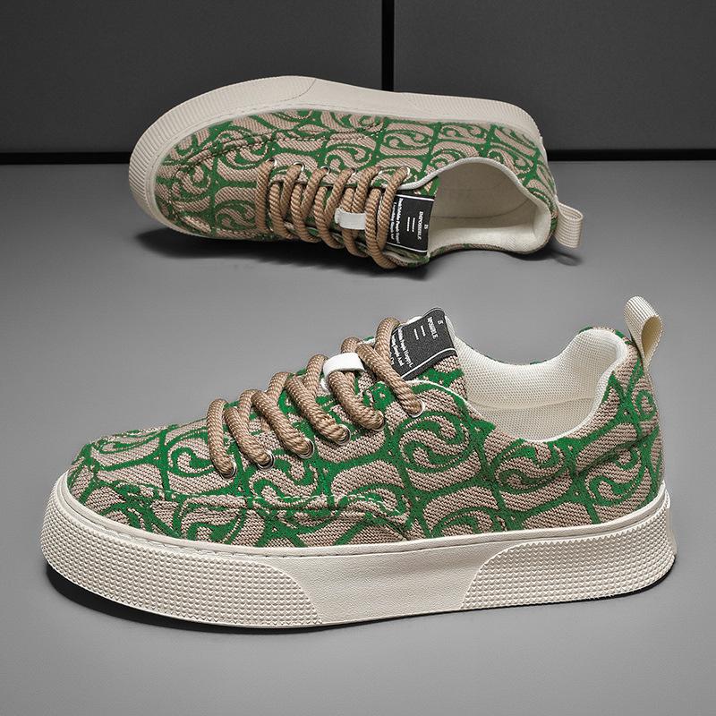 Low gang printed board shoes