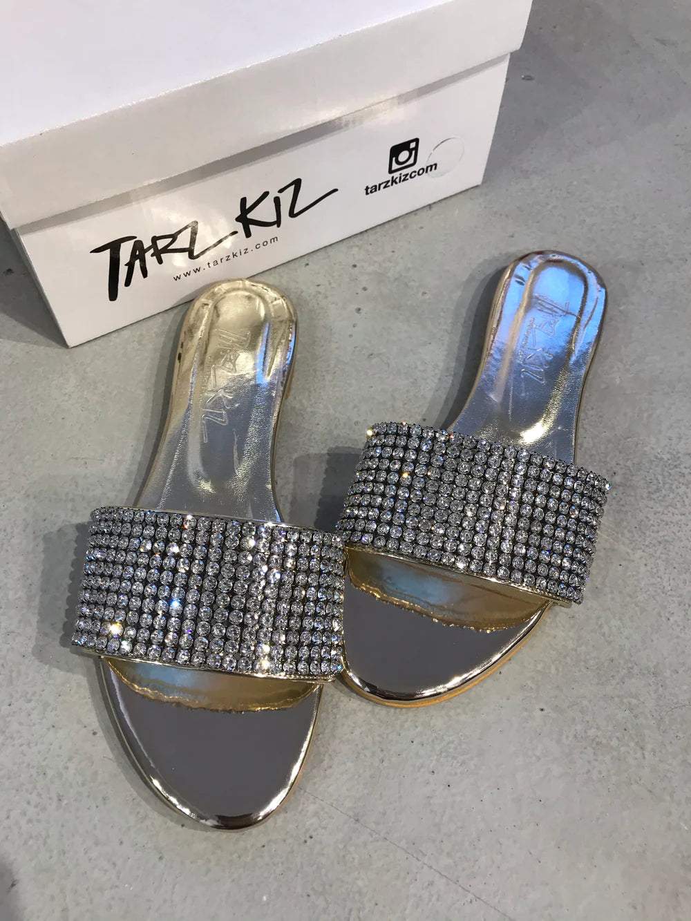 Sparkling Diamond-Embellished Silver Sandals